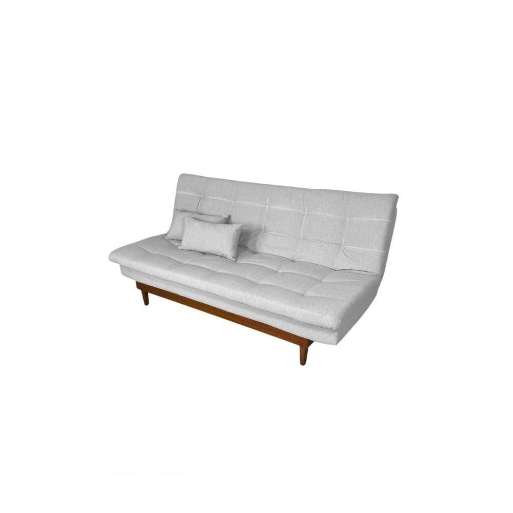 Sofá Cama Dubai Linho Espuma Grafite