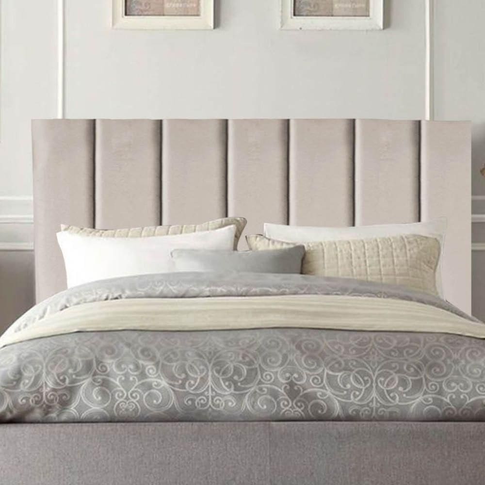 Cabeceira Estofada Casal Queen 160 Cm Maya Suede E Frame Cor:bege