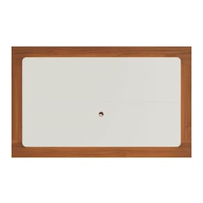 Painel Oslo 1,80m Para Tvs De Até 65 Off White/freijo