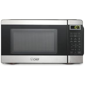 Micro Ondas de Bancada 19L com 6 Programas, 110V 700W, Chef CHM770SS, Prata