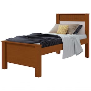 Cama Solteiro Athenas - Lopas Frassino/off White.