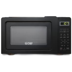 Micro Ondas de Bancada 19L com 6 Programas, 110V 700W, Chef CHM770B, Preto