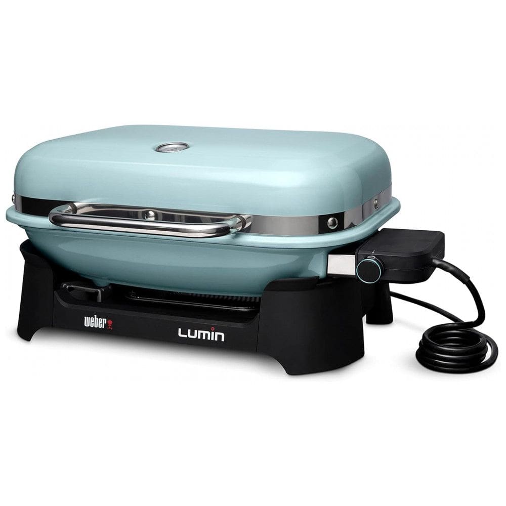 Churrasqueira Grill Elétrica para até 4 Pessoas, 110V, Weber, Azul