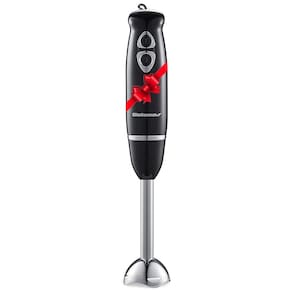 Mixer Elétrico com 2 Velocidades e Lâminas de Aço Inoxidável, 110V 500W, Elite Gourmet EHB1015, Preto