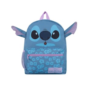 Mochila Disney Lilo And Stitch para meninas azul
