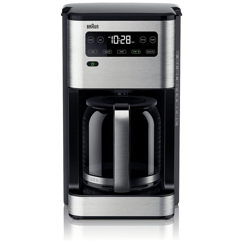 Cafeteira Elétrica Programável 14 Xícaras Braun KF5650BK 110V, Preta
