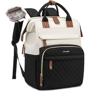 Mochila para laptop LOVEVOOK impermeável 15,6" para mulheres