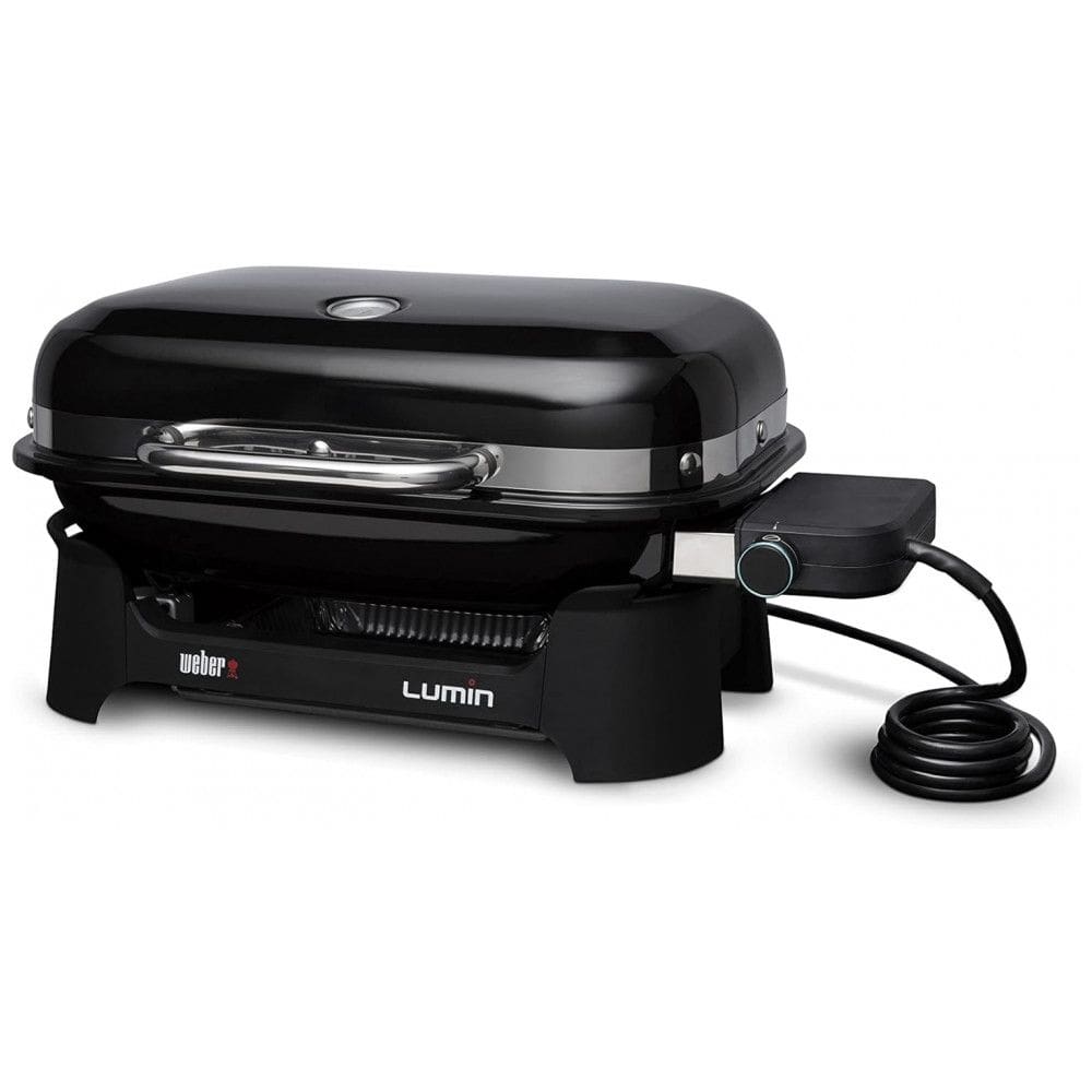 Churrasqueira Elétrica Portátil Externa sem Suporte, 110V, Weber Lumin, Preta