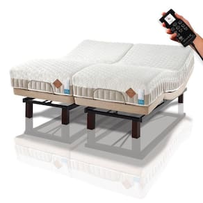 Colchão De Látex Articulado Bege 25cm Queen 160x200cm