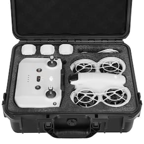 Case YETEETH Capa rígida pequena impermeável para drone DJI Neo