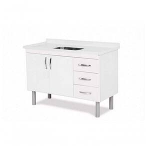 Gabinete Cozinha Toquio 116cm Branco - Rorato