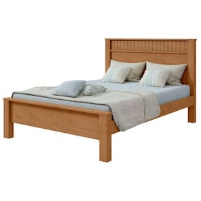Cama Casal Athenas - Lopas Amendoa Clean.