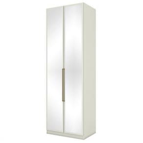 Guarda Roupa Henn Seletto 2 Portas Com Espelho Areia