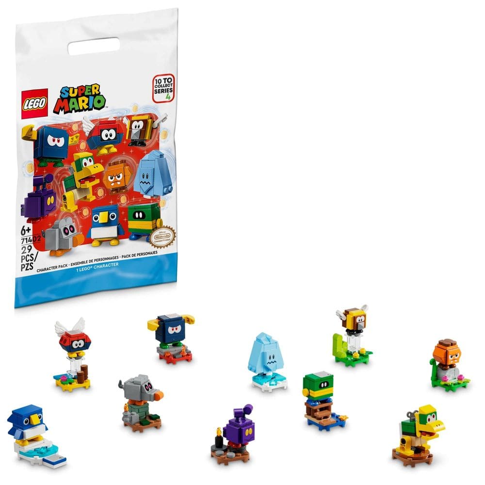 Pacotes de personagens LEGO Super Mario Series 4 71402