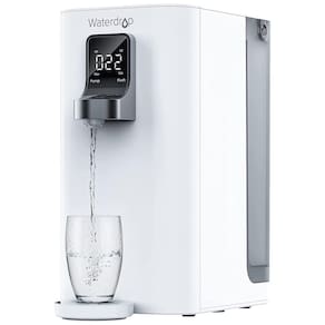 Filtro de Água de Bancada sem Instalação 5L com Filtragem de 4 Estágios e Tela de LED, Waterdrop K19-S, Branco