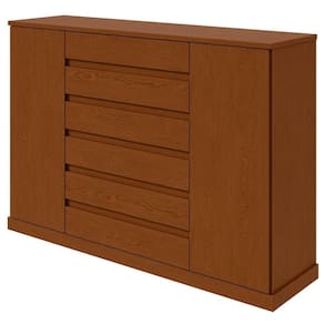 Comoda Sapateira Vedra 7 Gavetas 2 Portas - Lopas Frassino.