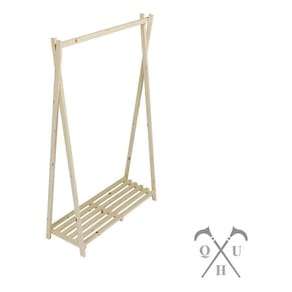 Guarda Roupas Madeira Organizar Decorativo Minimalista