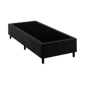 Base Cama Box Premium Solteiro Comum Preto