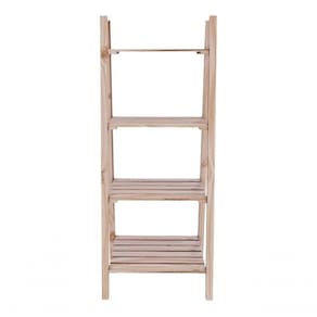 Arara De Roupa Multifuncional De Madeira Pinus Para Quartos/salas
