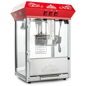 Máquina de Pipoca Retro com Panela de 350g, Metal, 120V 850W, Olde Midway