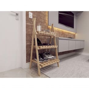 Sapateira Portatil Design Escadinha Dobravel