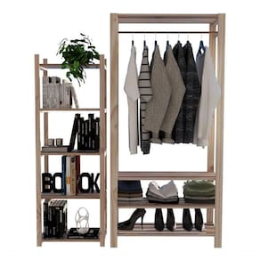 Roupeiro Moderno Guardar Roupa Organizar Reforçado Espaçoso
