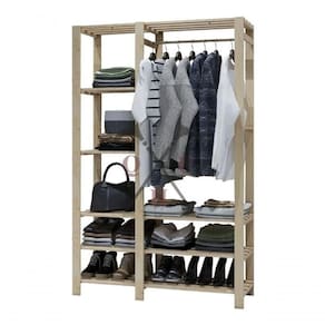 Guarda Roupa Moderno Rustico Pinus