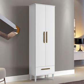 Multiuso Natal 02 Portas E 01 Gaveta Kaiki Móveis Branco