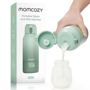 Aquecedor de leite portátil Momcozy Dual Heating 500mL 24x Use