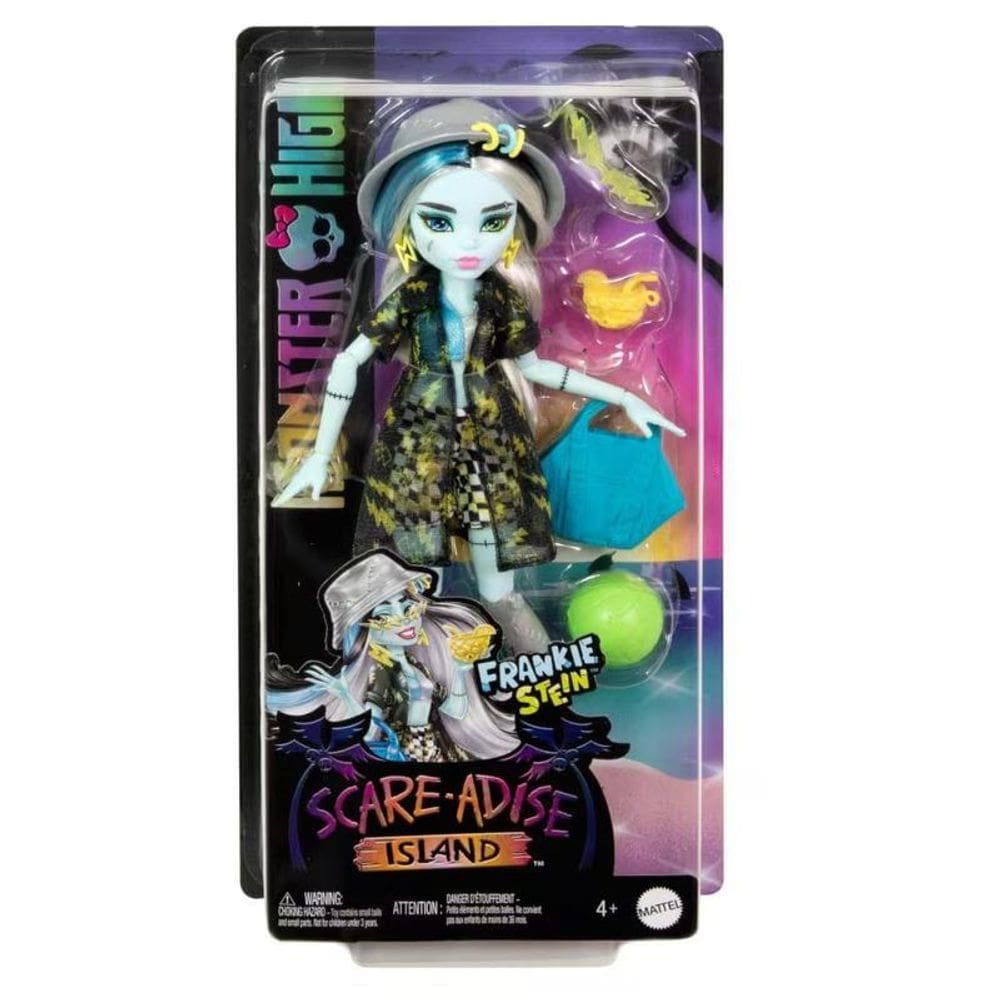 Monster High-ilha do terror Frankie MATTEL
