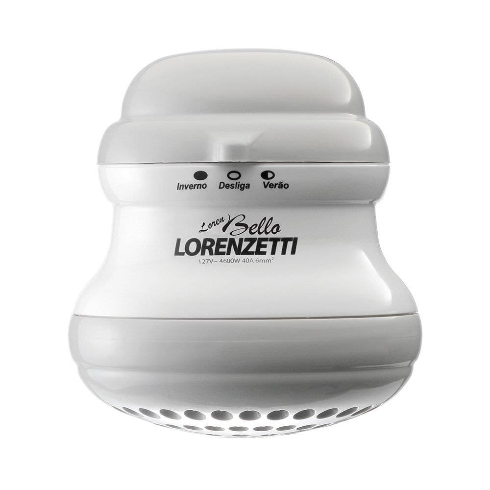 Chuveiro Lorenzetti Loren Bello Cinza com Cano 4600W