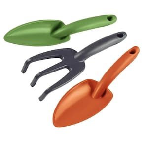 Conjunto P/Jardinagem Plastico Colorido 3Pc Tramontina