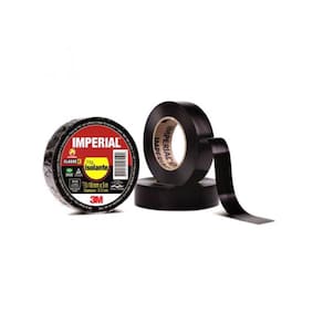 Fita Isolante Imperial Preta 18mm x 20m - 3M