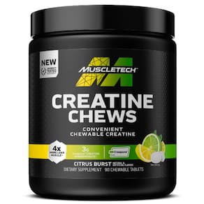 Creatine Creapure Chews Citrus Burst (90 Caps) - Muscletech