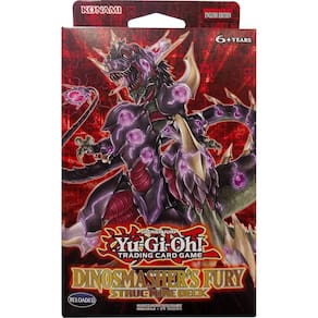 Deck estrutural Yu-Gi-Oh! DINOSMASHER`S Fury com 41 cartas