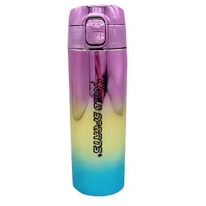 Garrafa Térmica Gold Sports Color Degrade Dupla Camada em Aço inoxidável 316 - 400 ml