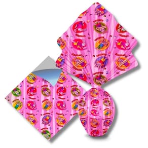 Envelope Coelho Corrida Azul Pink (35X35 Cm.) C/ 25 Un.