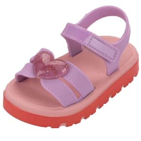 Sandália Infantil Menina Daily Love Heart Conforto Zaxynina