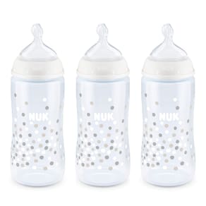 Mamadeira NUK Perfect Fit Dots 240 ml, 3 unidades (pacote com 1)