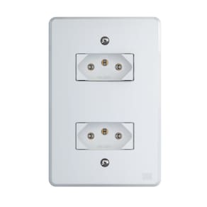Conjunto Tomada 4x2 | 2 módulos 2P+T 20A 250V