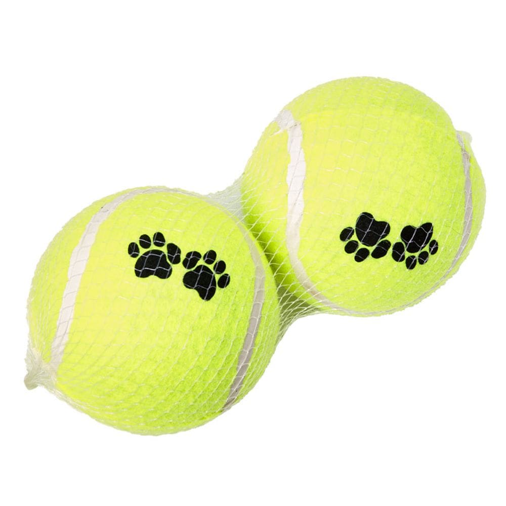 Brinquedo Bolinha de Tenis Chalesco - Bola de Tennis para Cães 2 Unidades