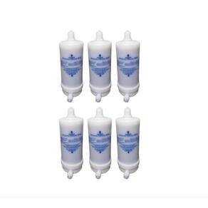 Kit 6 Refil Vela Filtro Aqua New Junior Ozônio