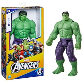 Boneco de ação Avengers Marvel Titan Hero Series Hulk 30cm