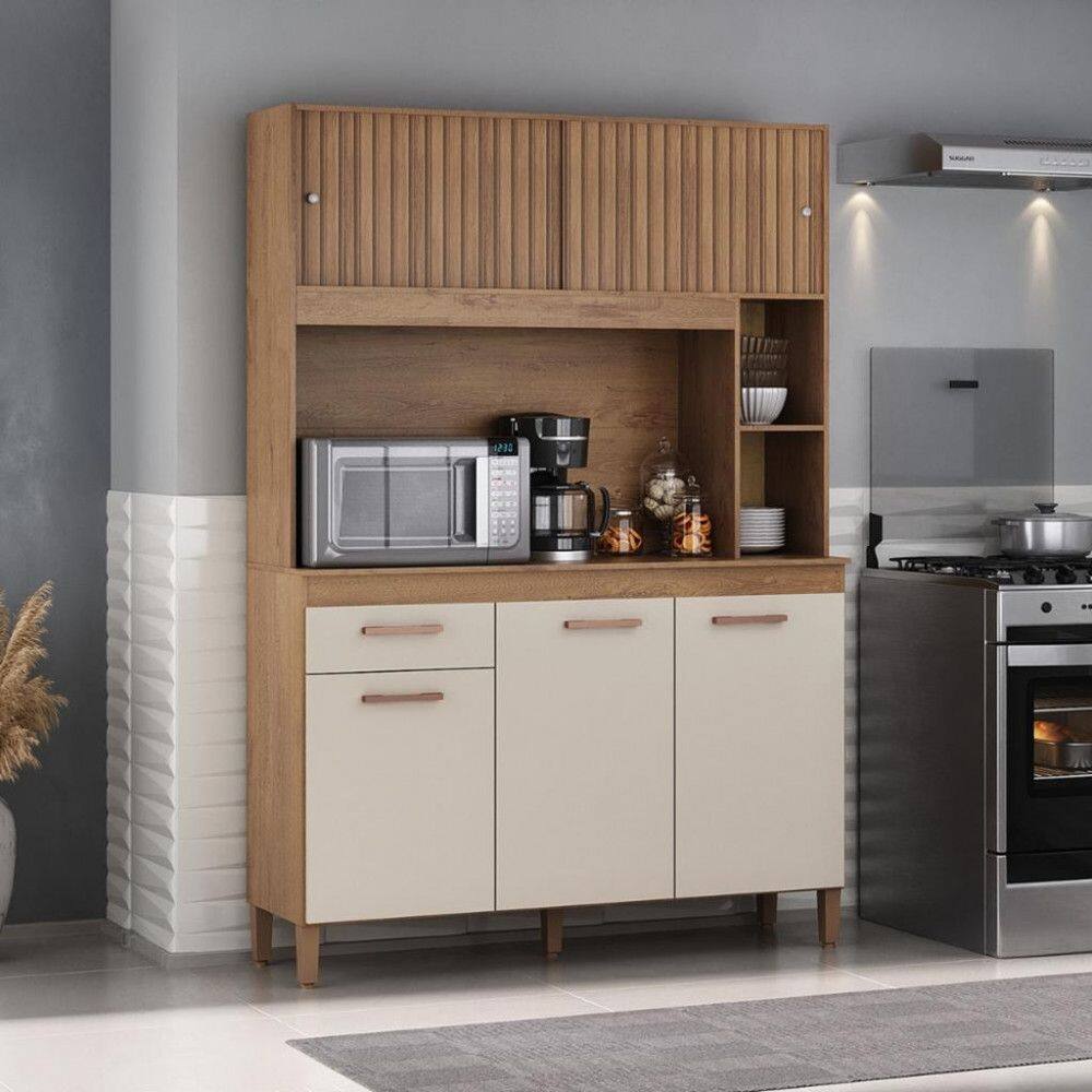 Cozinha Compacta 5 Portas 1 Gaveta Ceara Atualle
