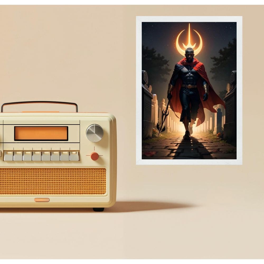 Quadro Umbanda Exu Tiriri 33X24Cm