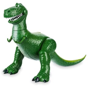 Boneco de ação oficial da Disney Store Rex Toy Story 30 cm