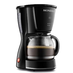 Cafeteira Eletrica 18 Xicaras 550W Mondial Luxx BLack 127V