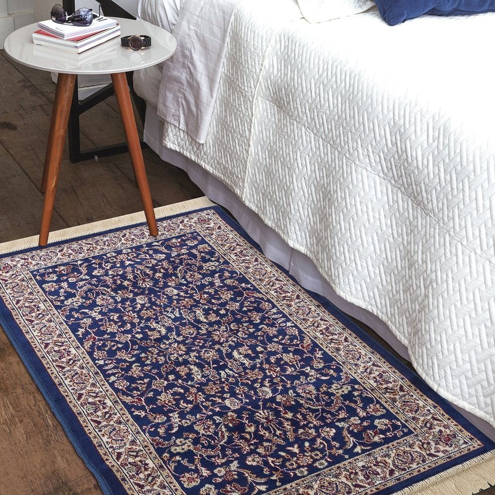 Tapete Belga Clássico Importado de Veludo com Franja - Vise - 66x180cm