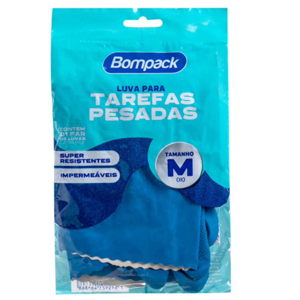 Luva para Tarefas Pesadas Bompack Tamanho M