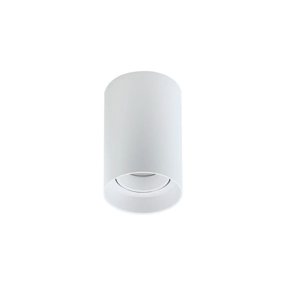 Spot De Sobrepor Nordecor Loch Mr16 Gu10 Redondo Bivolt Branco 6208